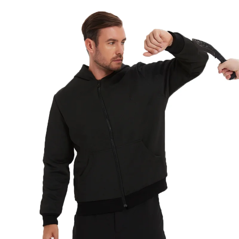 2022 Anti-stab Military Tactical Safe Jacket Bodyguard Police Businessman Outdoor invisible Self-defense fashion Casual Coat