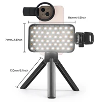 Nuevo LED que reduce la luz reflectante de tatuajes, luz de relleno para lente de teléfono móvil, filtro polarizador Circular Compatible con cualquier teléfono