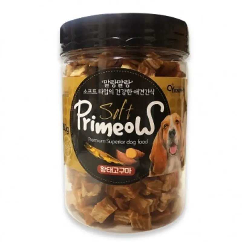 200g Primmy Yo-Tong snack (yellow & a bit of a tomato), dog snack, dog snack, canned snack