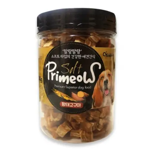 프리미요 통간식(황태&고구마)200g,강아지간식, 애견간식,대포장간식