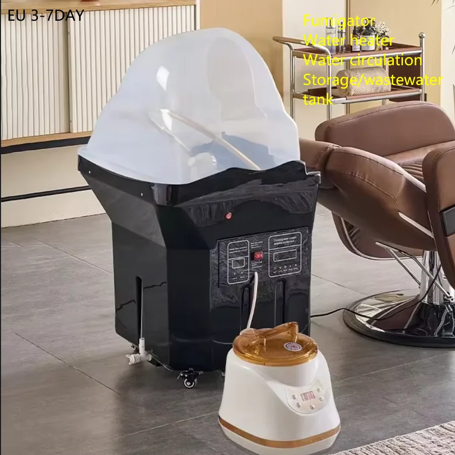 2025 nuovo modello, più venduto. Mobili per parrucchieri, terapia mobile, portatile, con fumigazione, circolazione dell'acqua, acqua