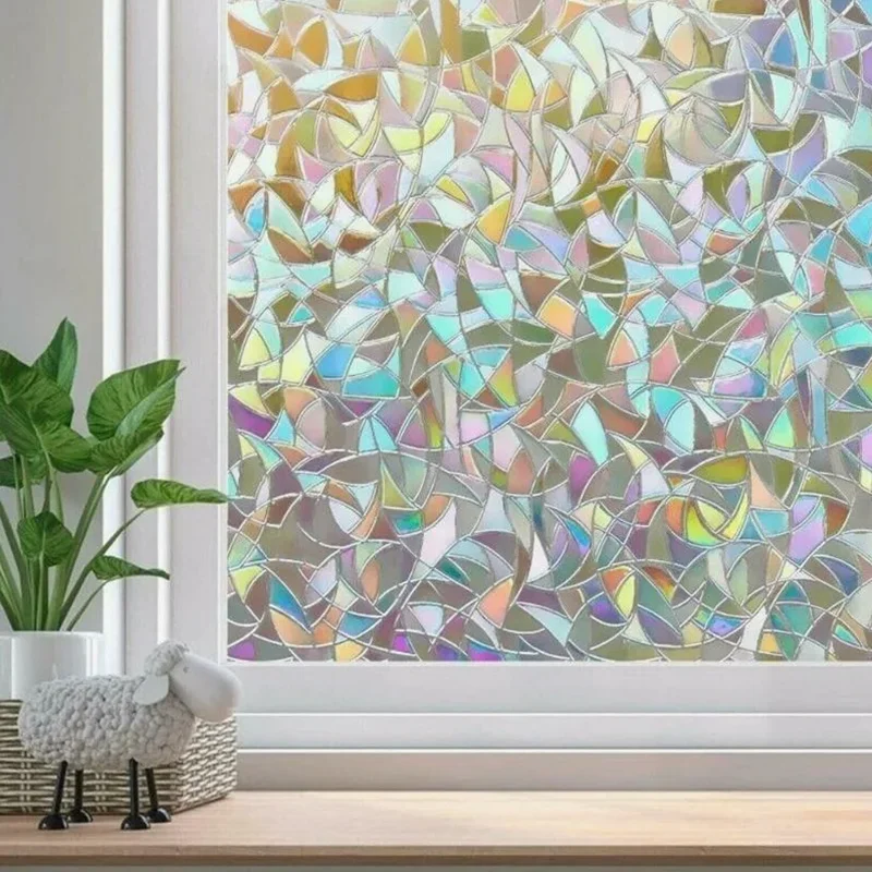 

3D электростатическая адсорбционная наклейка на стену, водостойкая, противообрастающая, легко чистящаяся, статическая наклейка, наклейка на окно из ПВХ