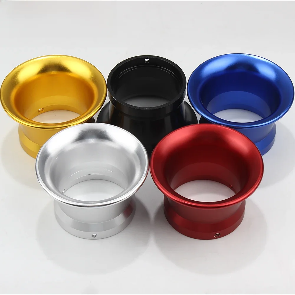 Interface de carburateur de Moto, filtre à Air, klaxon, coupe de vent 50mm pour Keihi PWK KOSO OKO PE 21 24 26 28 30mm, Moto ATV Motocross