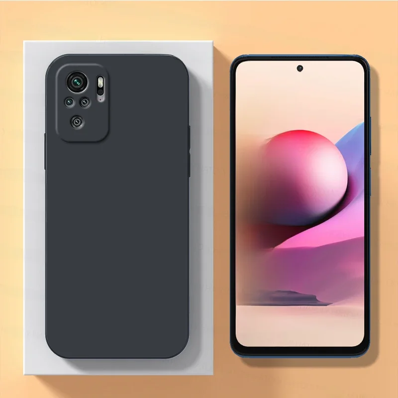 Pour Xiaomi Poco M5s étui Xiaomi Poco M5s M3 M4 M6 Pro 4G 5G couverture antichoc liquide silicone TPU téléphone couverture arrière Xiaomi Poco M5s