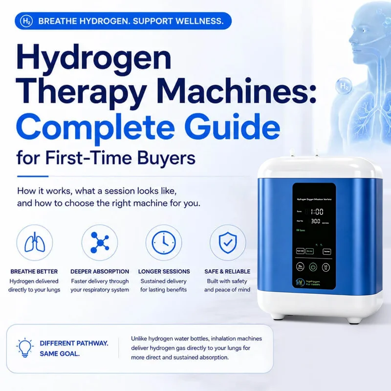 Desktop Hydrogen Inhalation Machine 600ML 900ML SPE PEM Water Electrolysis Oxyhydrogen HHO Generator for Health Recovery