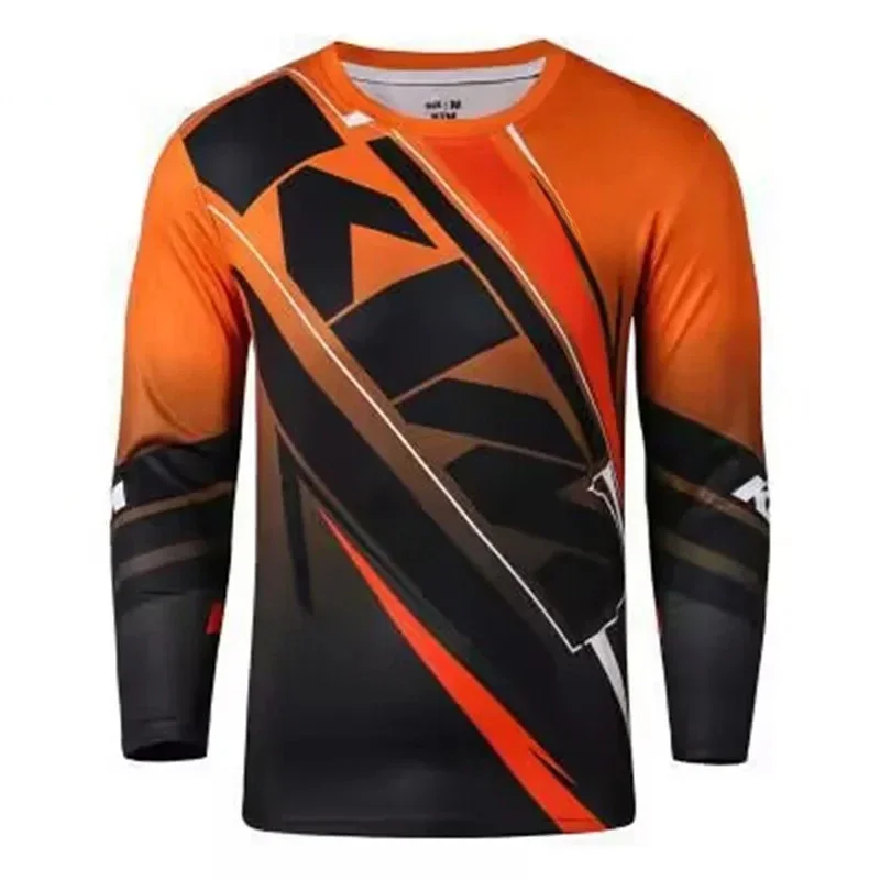 AliExpress KTM 2024 Ktm Customize Team Moto Mtb Motocross Jersey Enduro Maillot Hombre DH BMX MX Cycling Downhill