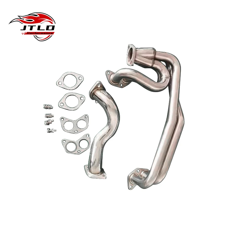 JTLD Stainless Steel Unequal Length Exhaust Header Manifold for Toyota 86 GT86 Subaru BRZ Header with Catless Downpipe