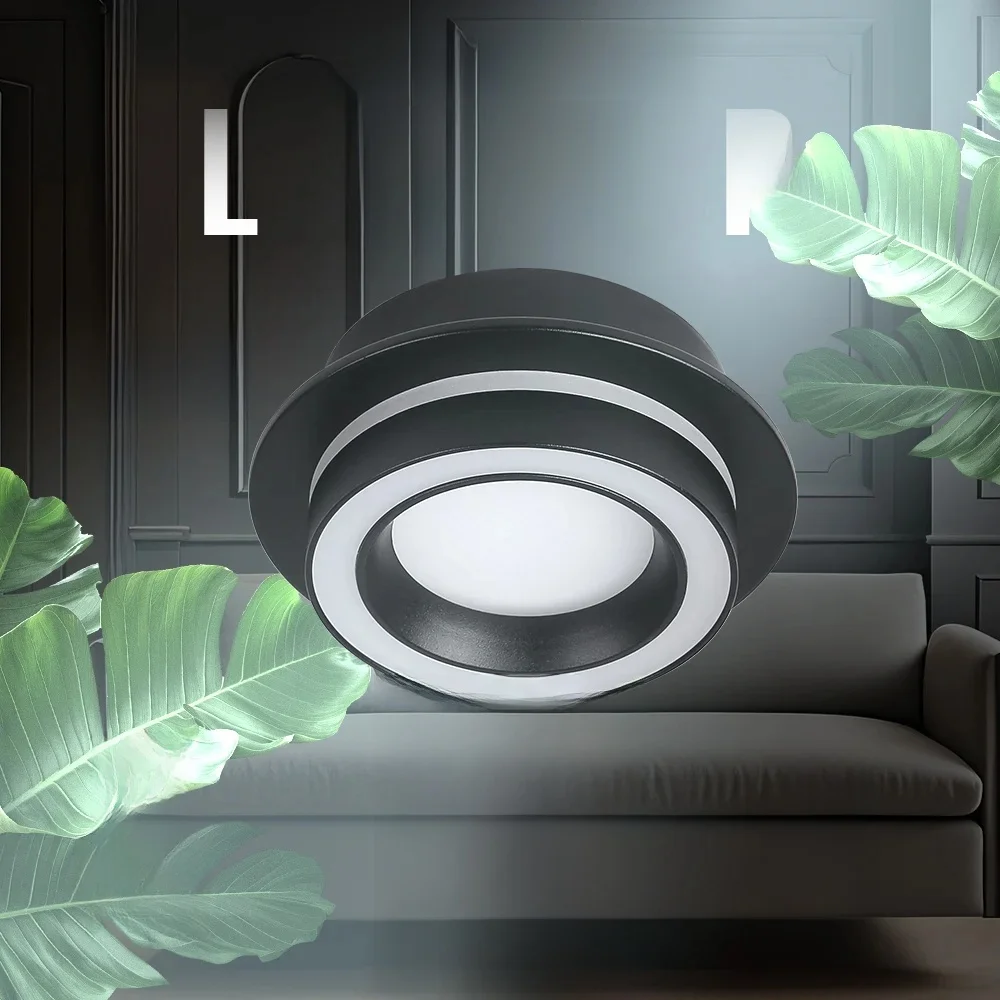 GX53 LED lampa sufitowa wpuszczana typu Downlight 220V AC lampa energooszczędna wymienne żarówki lampa sufitowa reflektor do domowego biura — 2