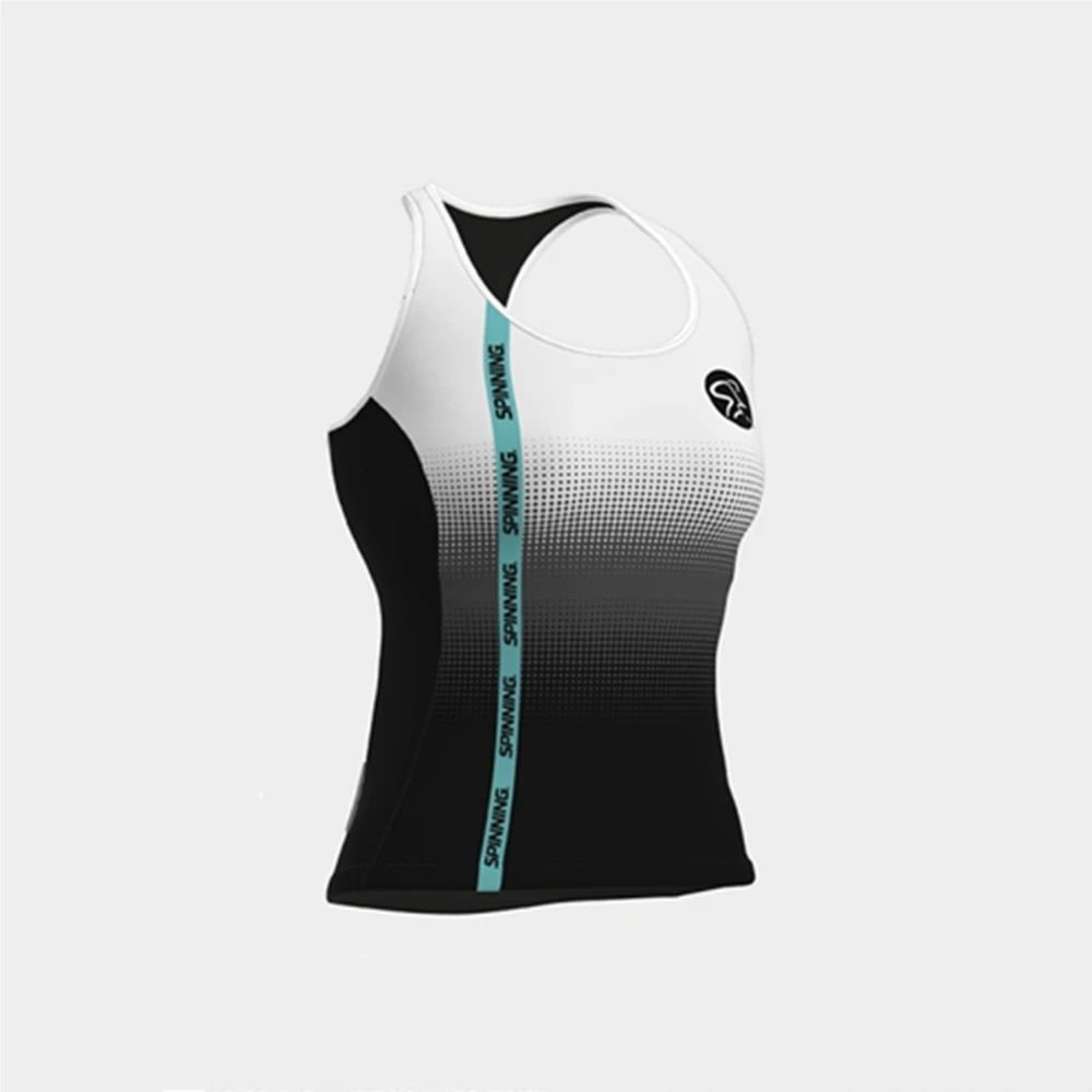 Spinning Run Shop Women's Tank Tops Blouse Sleeveless Shirt Home Gym Yoga Vest Training Running Vest Gym For Use Custom
