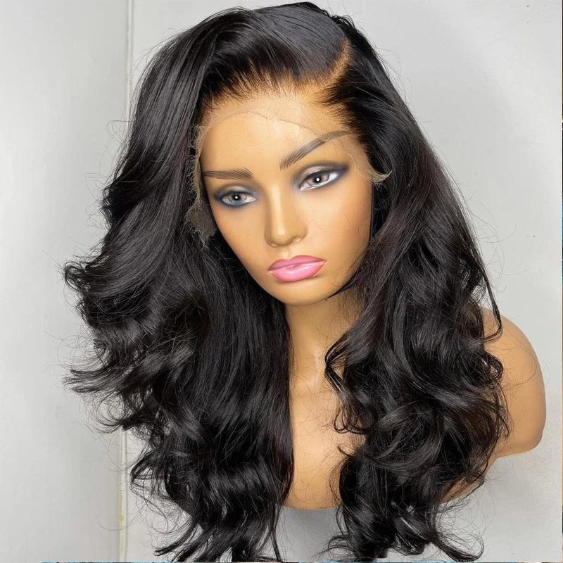 Bob Wig Human Hair 13x4 Frontal Lace Wig 8-16 Inch Body Wave Lace Front Wigs Human Hair Pre Plucked  Bob Wigs For Women