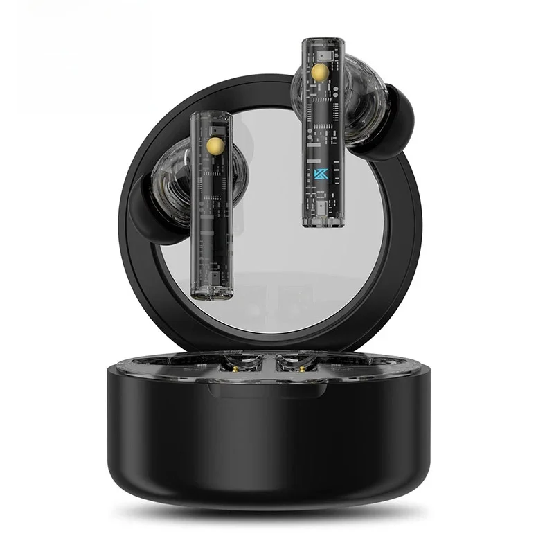 Kz Carol Anc Echte Draadloze Tws Bluetooth 5.3 Oortelefoon 6 Microfoons Actieve Ruisonderdrukking In-Ear Waterdichte Stereo Oordopjes - afbeelding 2