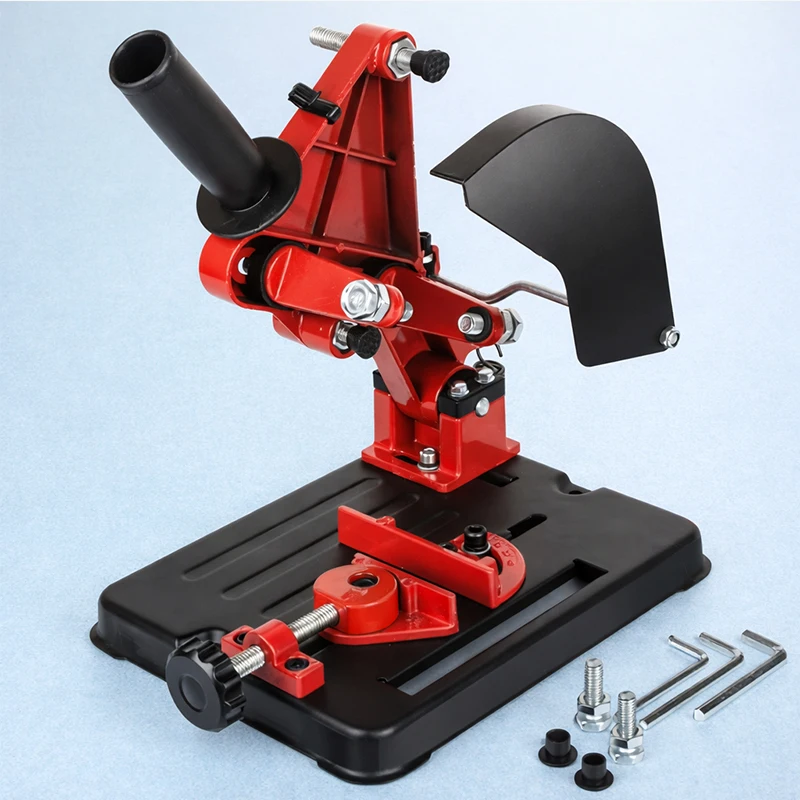 

Angle Grinder Stand Universal Angle Grinder Bracket Holder Support for 100-125 Angle Grinder Power Drill Accessories