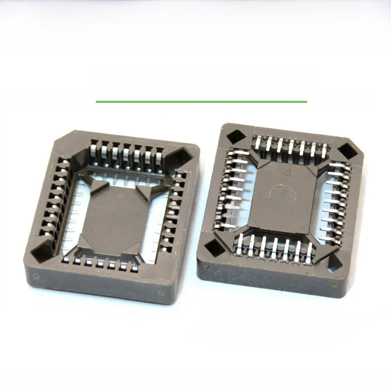 10 peças soquete ic PLCC32-SMD, adaptador de soquete plcc32, conversor plcc PLCC-32 de 32 pinos