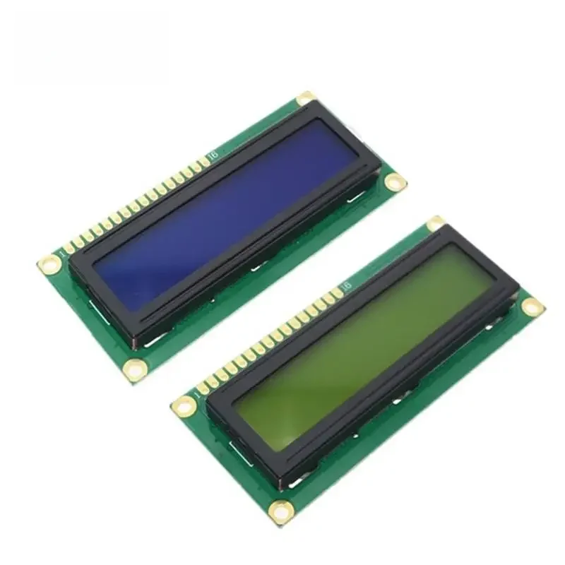 Moduł LCD1602 1602 Niebieski Zielony ekran 16x2 znakowy moduł wyświetlacza LCD HD44780 Kontroler niebieskie czarne światło — zdjęcie 2