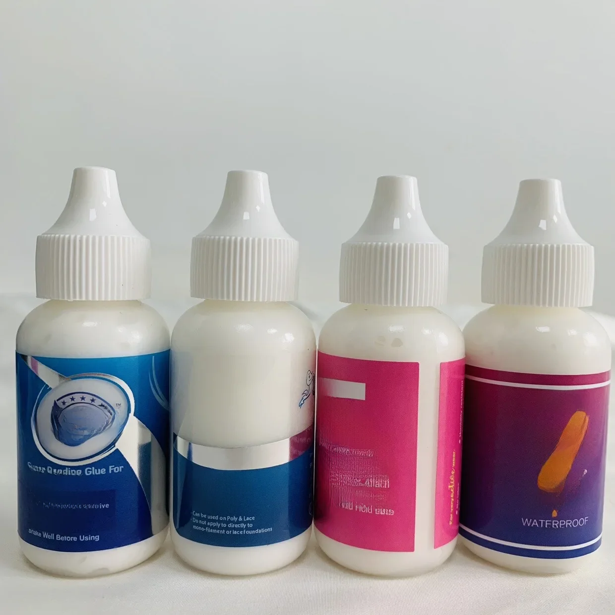 Colle pour perruque avant en dentelle, colle pour perruque avant en dentelle, imperméable, adhésifs à tenue supplémentaire, bande fantôme marcheur, colle audacieuse pour dentelle, 38ml