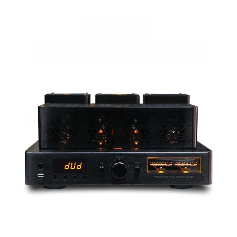 Amplificateur à Tube Hifi pour fièvre haute puissance 200W + 200W, haut-parleur Auido pré-étage, pour Home cinéma, Bluetooth 5.0, prise en charge du haut-parleur 4/8Ω