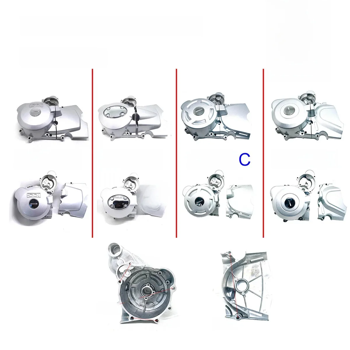 AliExpress CSPART Engine Magnetor Sprocket Side Cover 125CC 150CC 200CC 250 For Honda CG CB Dirt Pit Bike ATV Lifan ZongShen Shineray BaShan