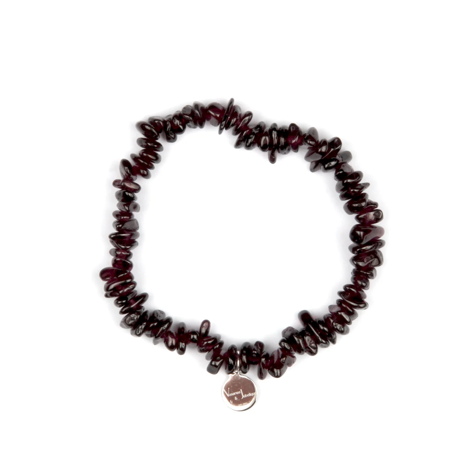 

Garnet Raw Shape Crimson Flame Bracelet