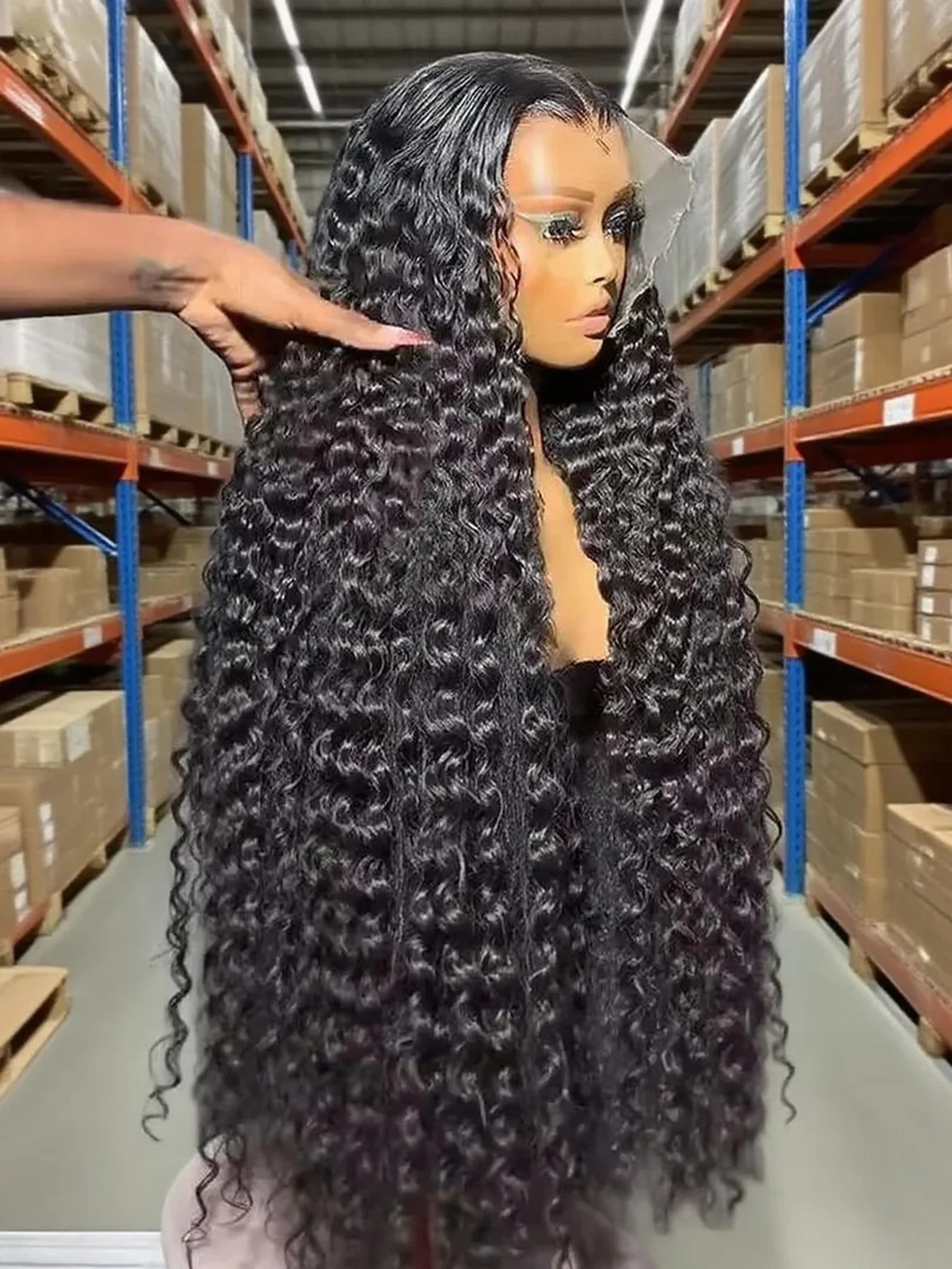 موجة عميقة الدانتيل الجبهة الباروكات شعر الإنسان 13x4 HD الدانتيل الباروكات الأمامية شعر الإنسان قبل قطعها 200 الكثافة