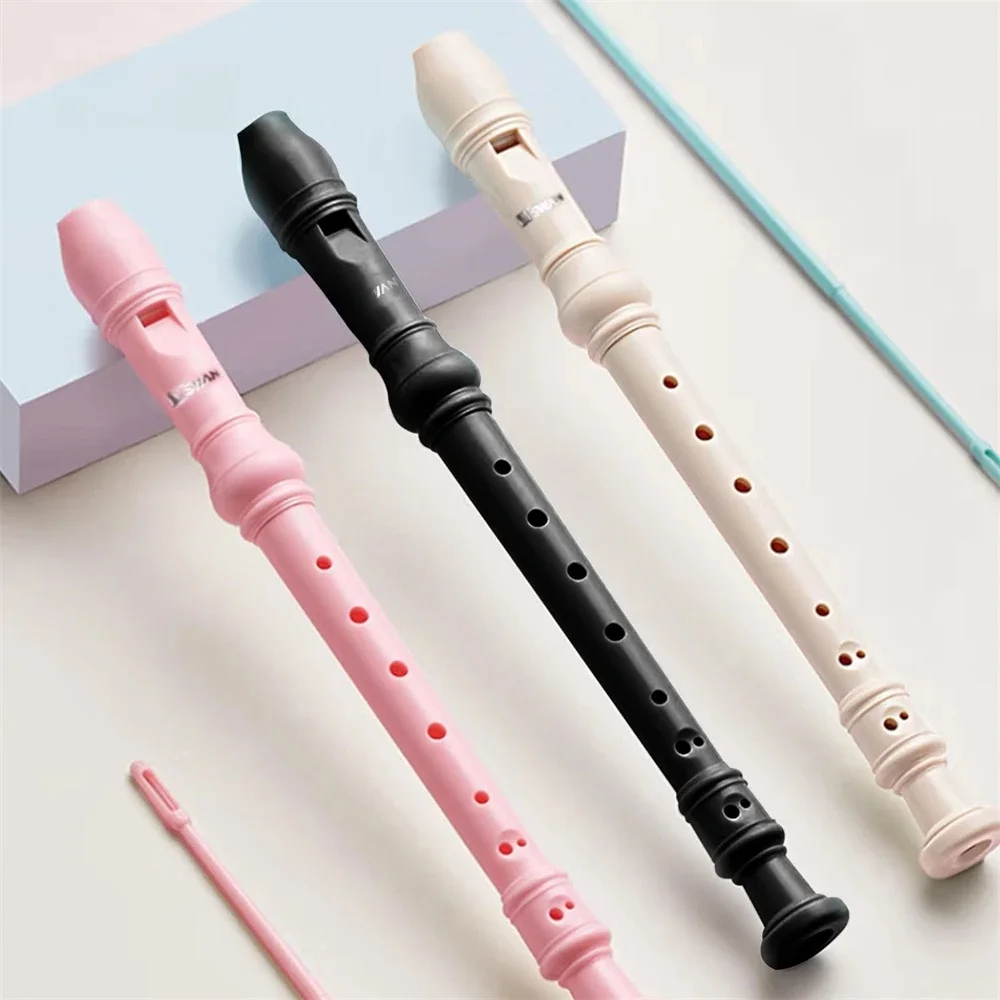 SWAN-Enregistreur triple à 8 trous, instrument de salle de classe pour réversible avec tige de nettoyage, un cadeau préféré (doigté allemand)