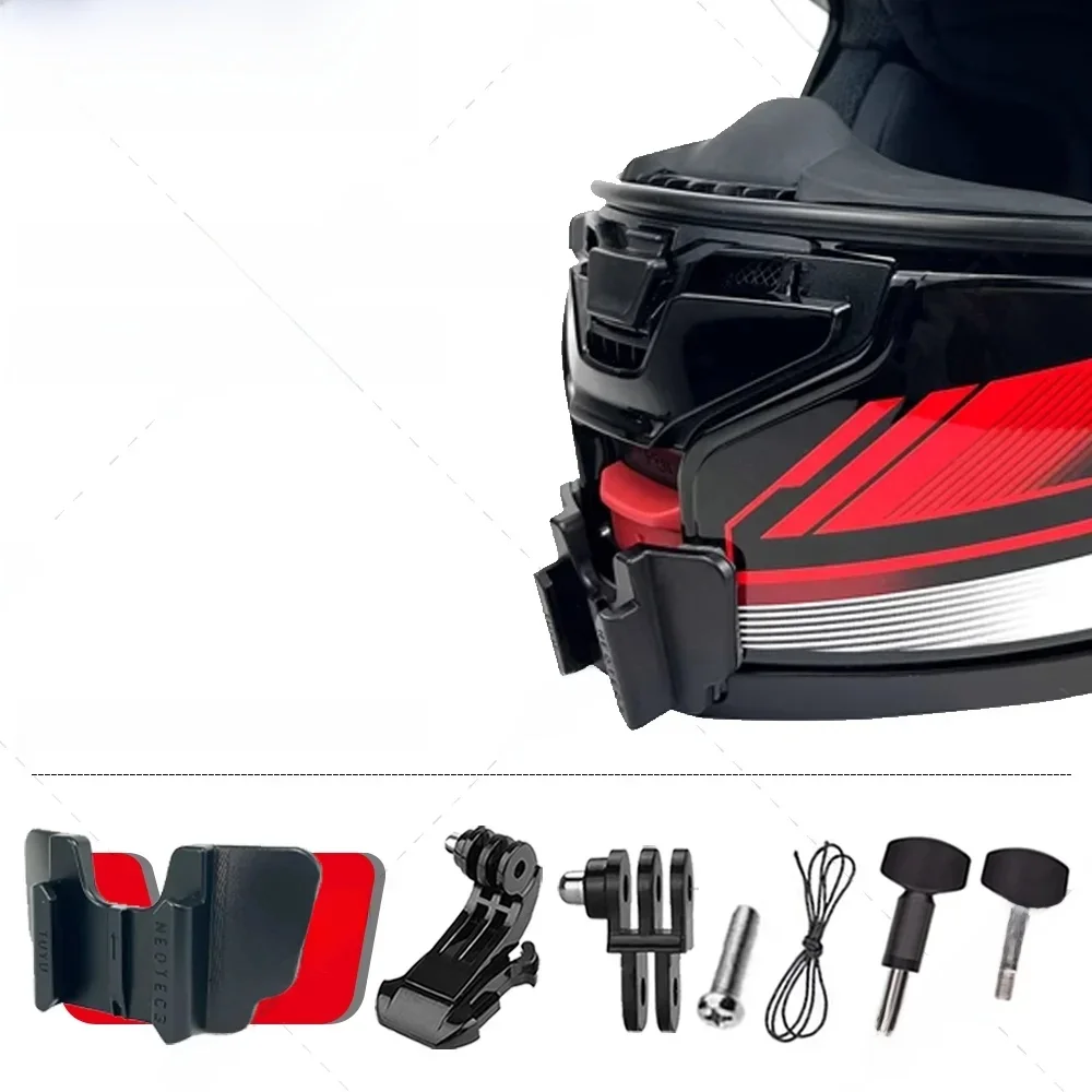 SHOEI Neotec 3 Niestandardowe mocowanie podbródka do kasku dla GoPro12 11 10 9 DJI Action3/4 Insta360 Ace pro X4 X3 Akcesoria do kamer akcji — zdjęcie 2