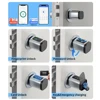 RAYKUBE V1 조정 가능한 TT 잠금 장치/Tuya Bluetooth 스마트 지문 디지털 실린더 잠금 장치(APP/비밀번호/RFID 카드/키 잠금 해제 포함) 3
