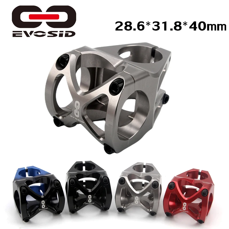 Bicycle Handlebar Stem 40mm MTB Short Power Mountain Bike Bridge 31.8mm Cycling Stem Riser Table Bike Stem Power Bicycle Parts