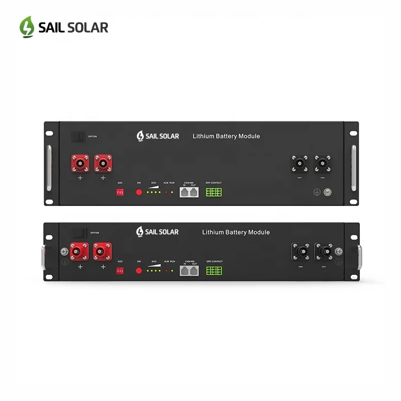 Sail Solar 48V 51.2V LiFePO4 batteria LV 6000 tempi di ciclo 100Ah 200Ah