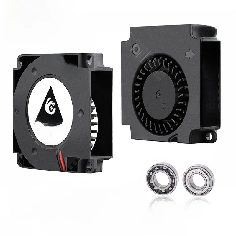 2 SZTUK Gdstime 40mm Wentylator drukarki 3D 12V 24V 5V 4010 Dmuchawa Akcesoria chłodzące do drukarek Wentylator DC Turbo Dmuchawa Wentylatory promieniowe 40x40x10mm — zdjęcie 2