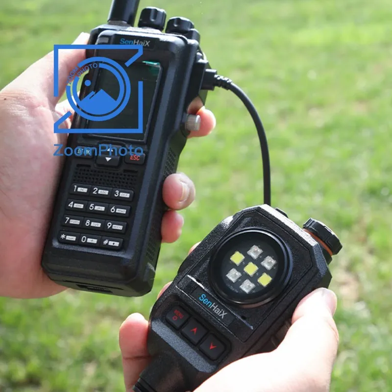 Рация SenHaiX, микрофон, рация, микрофон с разъемом Type-C и крюком для SenHaiX GT-12