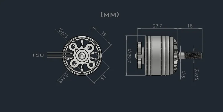 2317 المنافسة فرش السيارات 3-12S حرة سباق طائرة بدون طيار FPV رباعية RC نموذج ثابت الجناح الطائرة سيارة سرعة صاروخ الطائرة بدون طيار AMAX #4