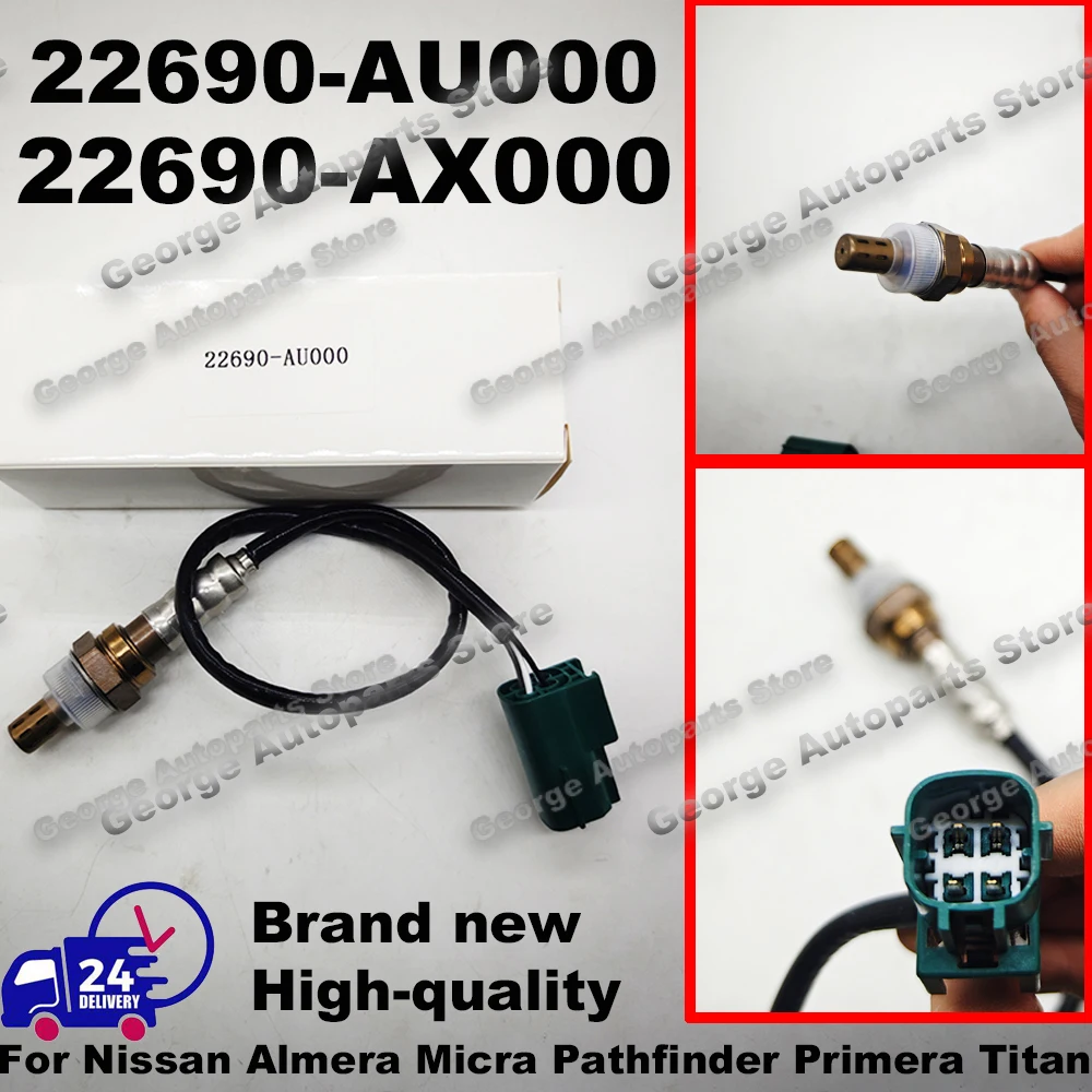 22690-AU000 22690AU000 4 Wire Lambda Probe Oxygen Sensor For N issan Almera Micra Pathfinder Primera 22690-AX000 22690AX000