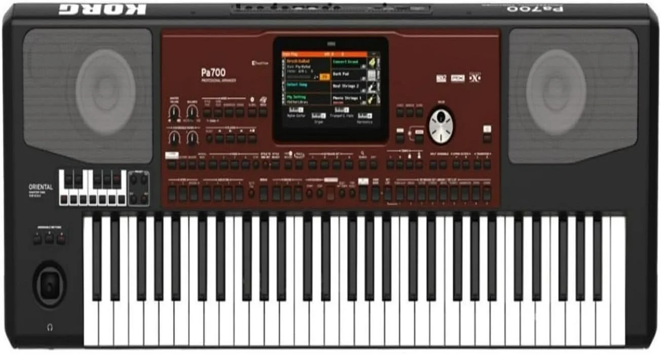 Preço de atacado Korg Pa700 Oriental Professional Arranger 61 teclas com tela sensível ao toque e alto-falantes