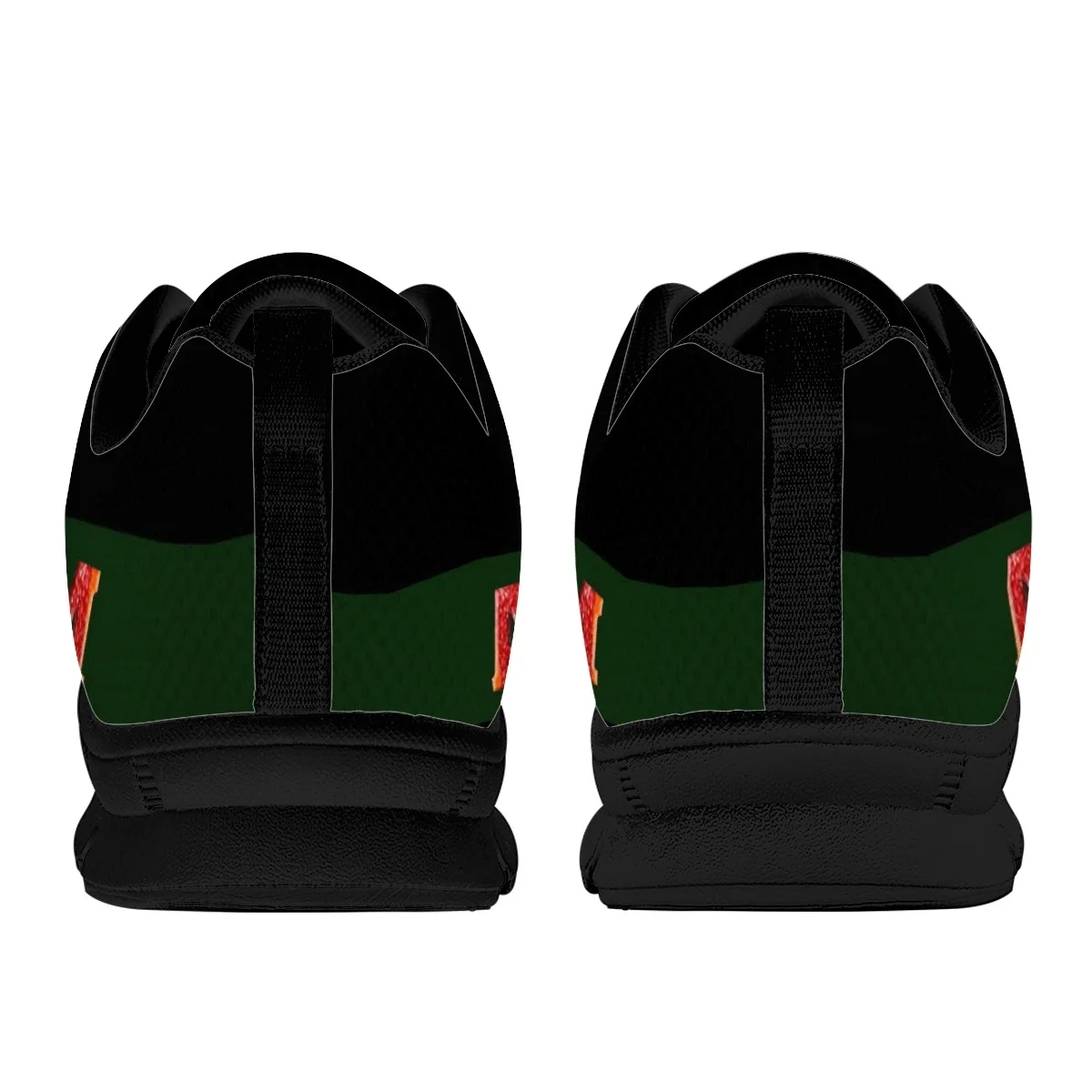 INSTANTARTS 2023 Ladies Lace-up Sneakers Autism Awareness Love Design Breathable Flat Shoes for Women Shockproof Sport Sneakers