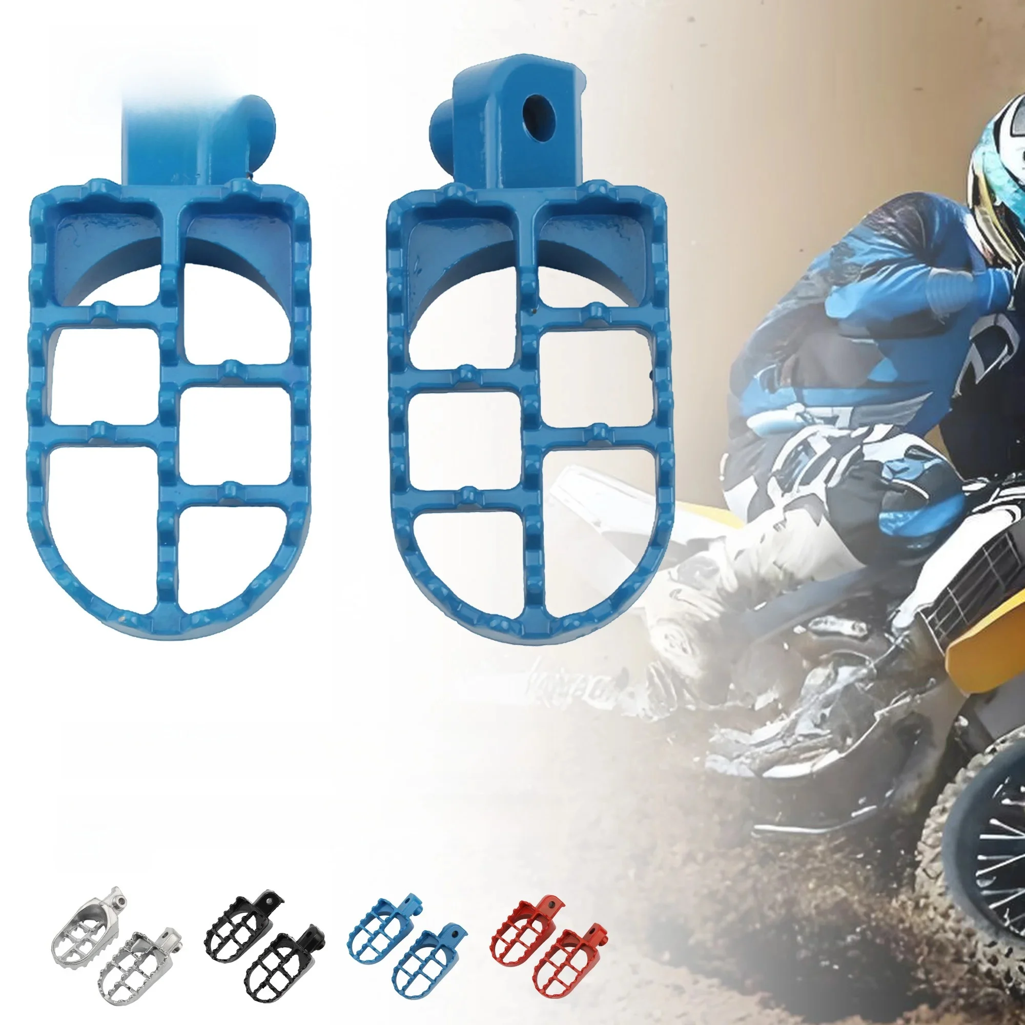 AliExpress PowerMotor Motorcycle Footrests Footpegs For Honda XR50R CRF50 CRF70 CRF80 CRF100 Dirt Bike  Motocross Modified Accessories Parts Enduro