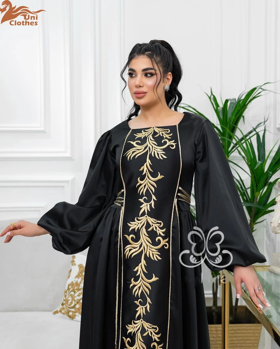 Abayas de luxe pour femmes musulmanes, mode africaine, aviation, cordon de serrage, robe musulmane, Dubaï, 2024, Z006