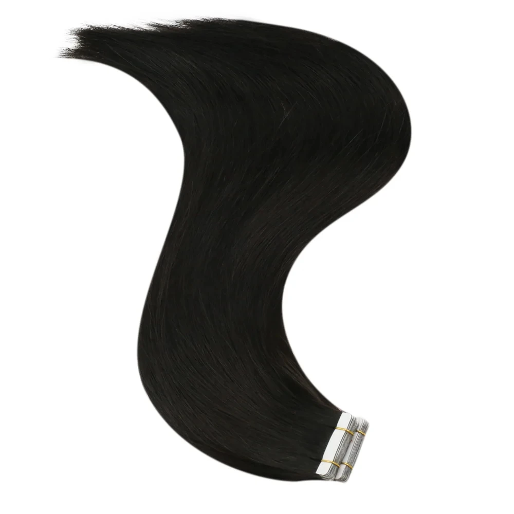Fita Fullshine em cabelo humano Remy Fita de cor pura brilhante em extensões de fita de cabelo humano em extensões