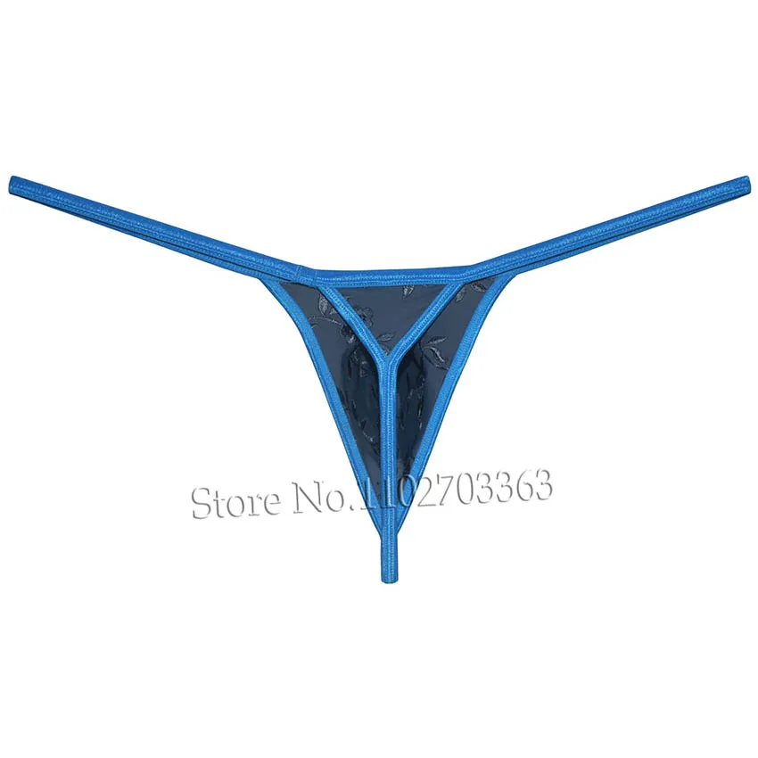 Men Embroidery G-String Jockstraps Thongs T-Backs Cheeky T Panties Bikini For Gentleman String Homme Tangas Hombre