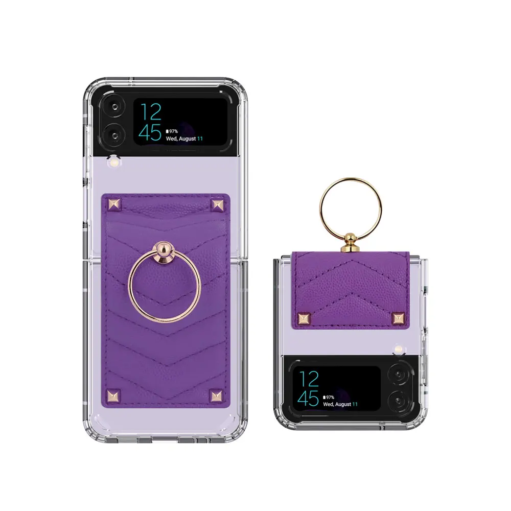 جراب مع خاتم إصبع للهاتف ، موران كانو ، جلاكسي Z فليب ، 4 ، كاروسو ، خط V ، بيع اليوم #4