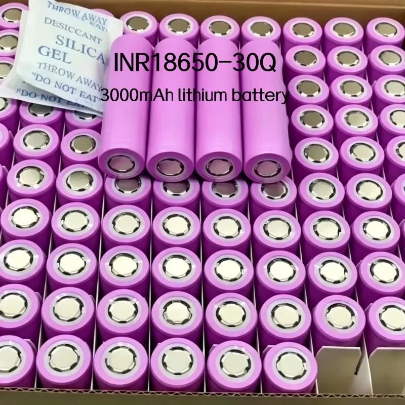 3,7V 3000mAh wiederaufladbare Lithium-Ionen-Ersatzzelle mit hohem Entladungsstrom für Taschenlampen, Spielzeug und Elektrowerkzeuge