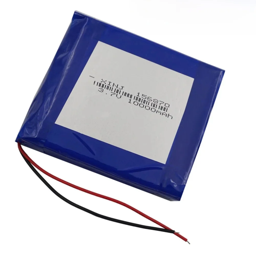 3.7V 10000mAh 37Wh LiPo Li Lithium Battery 156870 Repair Controller GPS Power Bank Outdoor Solar Lamps Portable TV Tablet PC