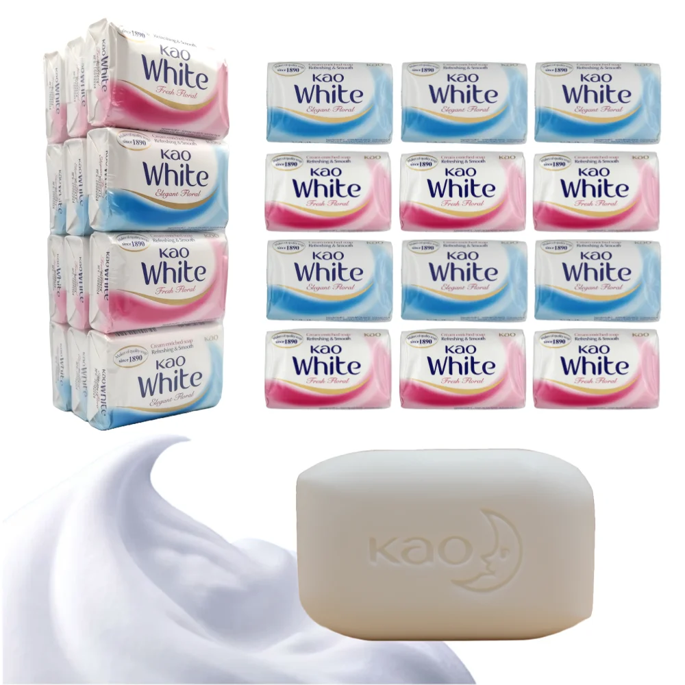 COSTCO KAO white washing shower beauty soap 130G X 12EA