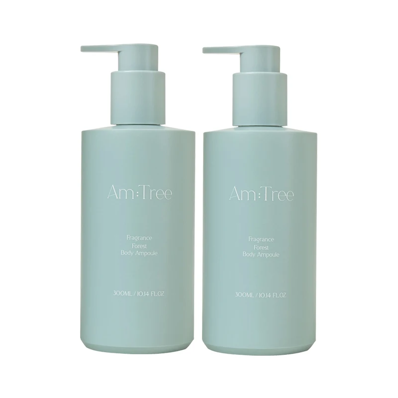 Amtree Forst Perfume body lotion high-moisture-care, Ampoule Udiand Aromatic Herb scent 300ml, two