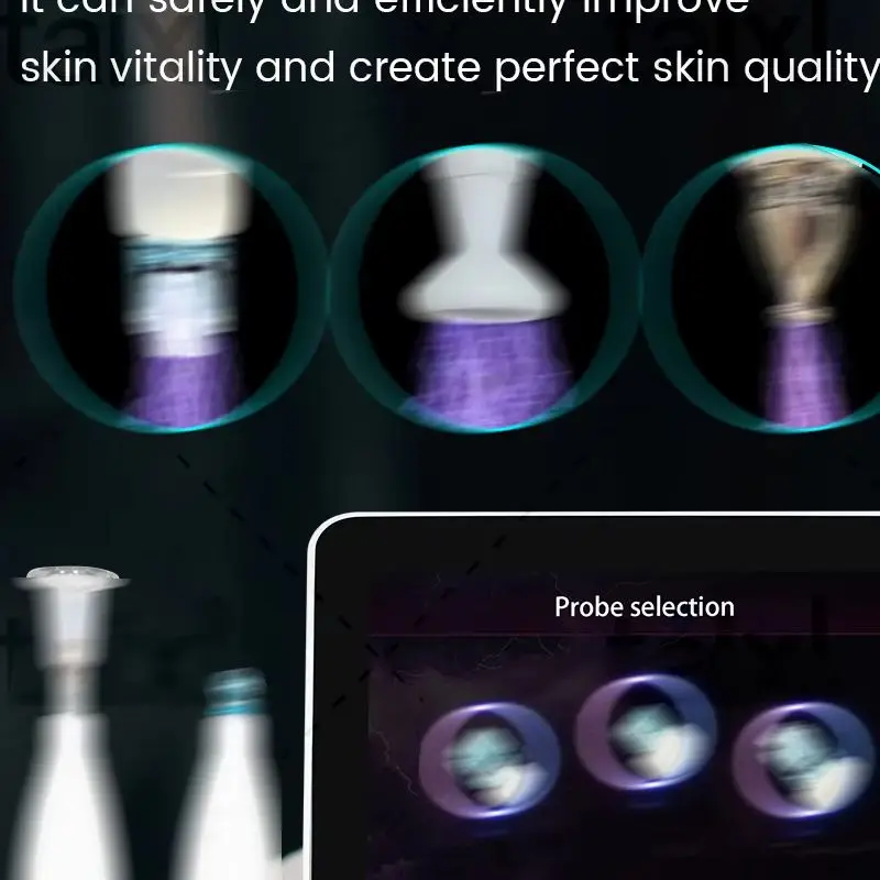 

8 in 1 Hot Cold Plasma Beauty Device Skin Rejuvenation Pore Tightening Acne Removal Wrinkle Reduction LED High-d Skin Care Tool