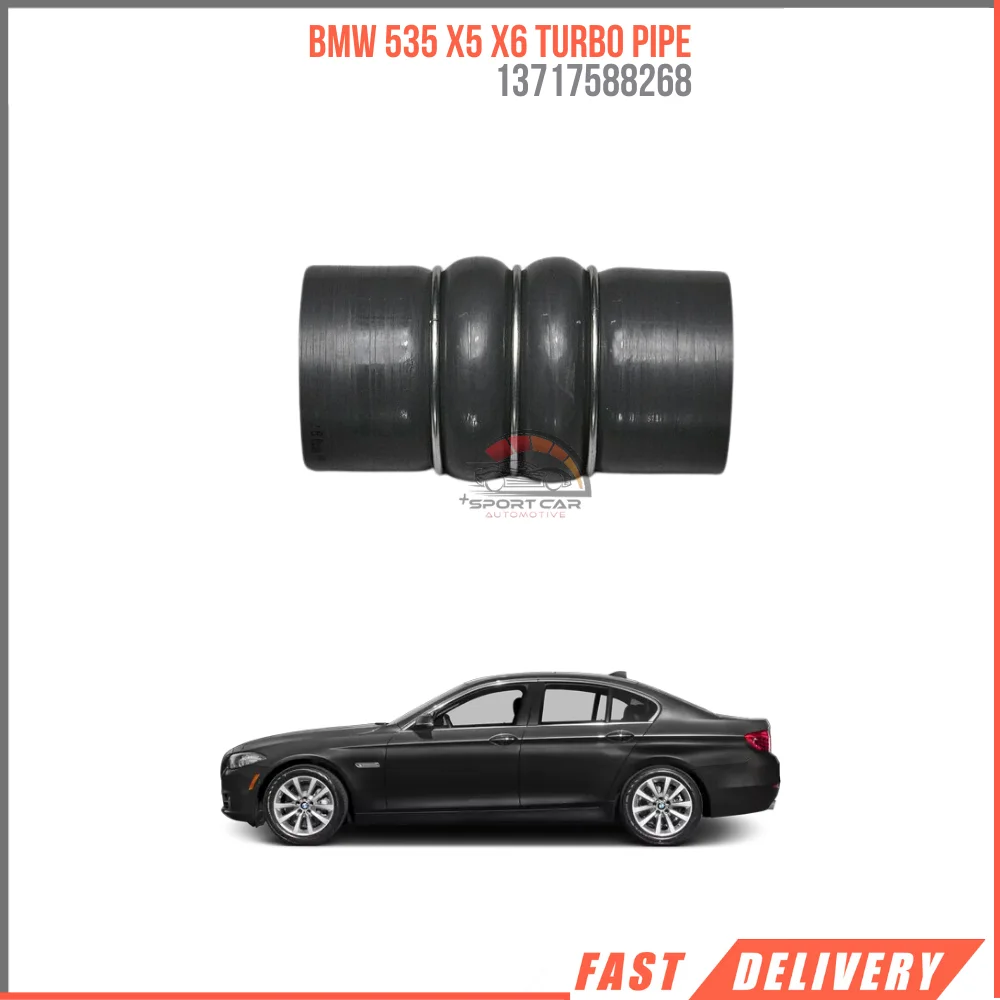 FOR BMW 535 X5 X6 TURBO PIPE 13717588268 HIGH QUALITY CAR PARTS REASONABLE PRICE DURABLE SATISFACTION