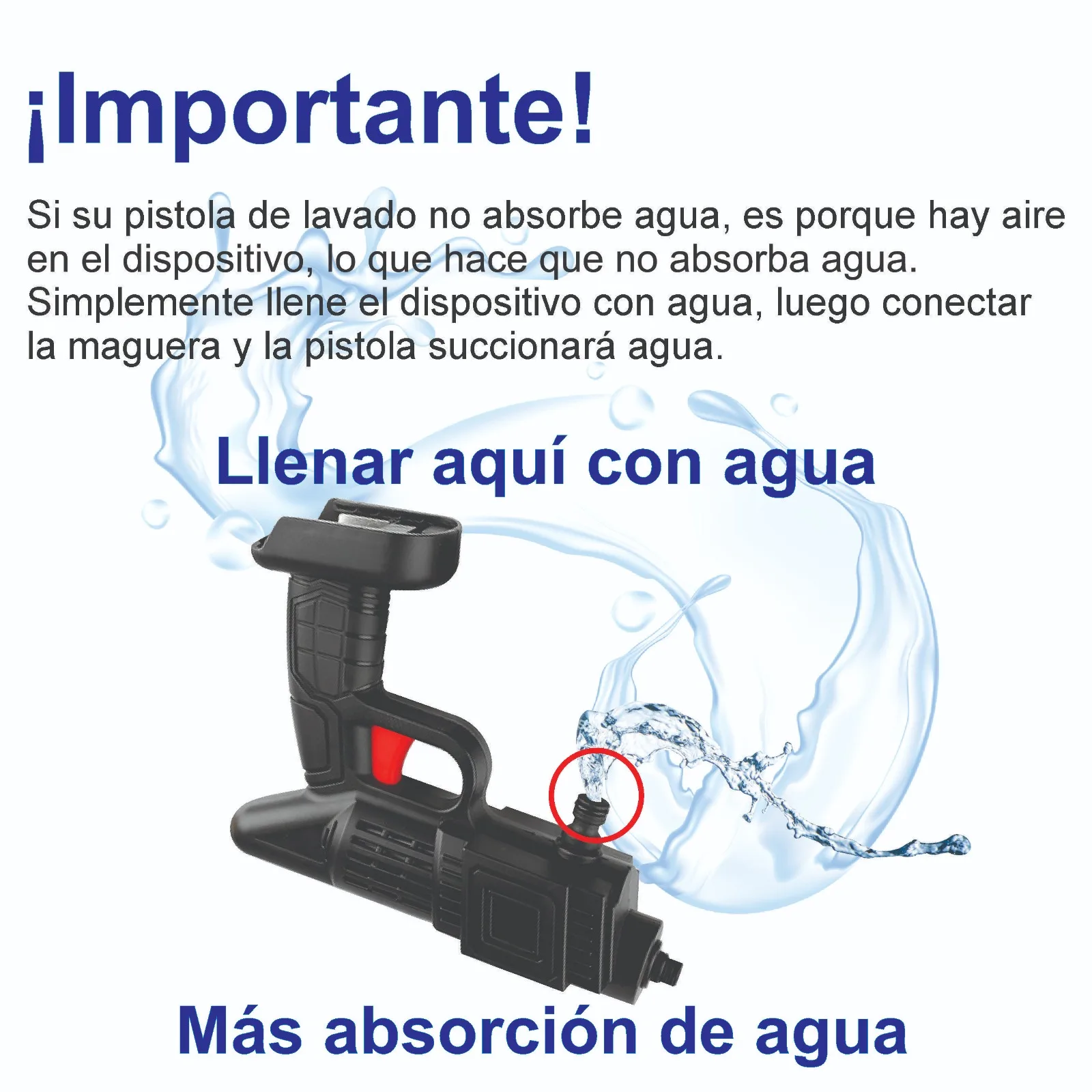 غسالة الضغط اللاسلكية المحمولة - مسدس غسيل كهربائي عالي الضغط للأماكن الخارجية