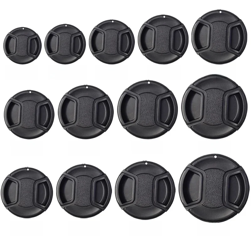 Camera Lensdop Hoogwaardige 40.5mm 49mm 52mm 55mm 58mm 62mm 67mm 72mm 77mm 82mm Snap op Front Lensdop voor Camera - afbeelding 2