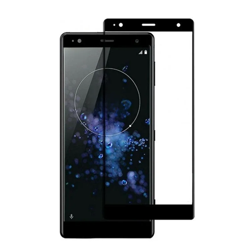 Szkło hartowane 3D 2.5D do Sony Xperia XZ2 Compact Premium Screen Protector 9H Wzmocniona folia ochronna — zdjęcie 2