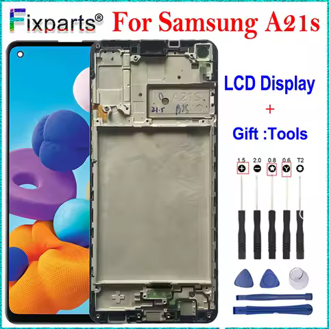 High Quality For Samsung Galaxy A21s LCD Display A217F Touch Screen Digitizer Assembly For Samsung A217F LCD Replacement Repair
