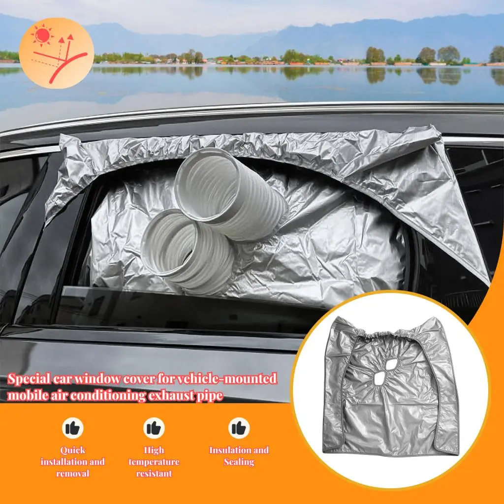 غطاء نافذة ماسورة عادم تكييف هواء السيارة ملحقات احترافية أجزاء عالمية احترافية عالية الأداء